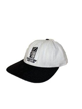 Legendary Headwear Strapback Hat Adult One Size White Granite Bay Golf Club